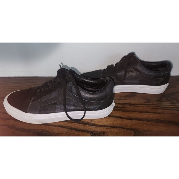 Pre-Owned Vans Era Shoes Leather Suede Check Low Top Sneakers-Size 5.5 - Picture 6 of 14